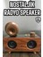 Bluetooth Hoparlör Ahşap Klasik Retro Gramofon Bluetooth Müzik Kutusu - M497R356-K55497 1