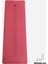 Çift Çizgi Tasarımlı Tpe Yoga Pilates Matı 8 mm Kaymaz Hafif Taşınabilir - Bordo 4