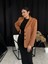 Taba Süet Blazer Ceket 2