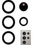 Samsung S24 Ultra Kamera Camı Lens 5li Set 1