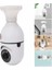 Akıllı Kamera Wifi Kamera Duylu Ampul Görünümlü 360 Derece Dönebilen Ev Kamer - MCT9266-8731 5