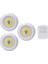LED Lamba 3'lü Uzaktan Kumandalı Yapışkanlı - T859G093-Z61859 4