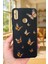 Huawei Y7 2019 Uyumlu Turuncu Kelebek Desenli Silikon Darbe Emici Klasik Korumalı Rubber Kılıf 2