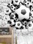 3 Boyutlu Futbol Topları Desenli Isı ve Ses Yalıtımlı Sağlıklı Tekstil Duvar Kağıdı 2
