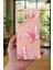 Xiaomi Redmi 13 4g Pembe Kelebek Desenli Silikon Darbe Emici Klasik Korumalı Rubber Kılıf 2