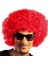 Kırmızı Renk Kıvırcık Afro Bonus Peruk 1