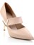 Bej Kadın Klasik Topuklu Ayakkabı K01209510509 5