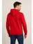 Üç Iplik Kapüşonlu Kanguru Cepli Sweatshirt Hoodie 4