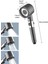Yeni Nesil Duş Başlığı Paslanmaz Çelik Masaj Etkili Ergonomik Tasarım Su Bas? - MCT9882-8524 5