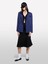 Streç Viskozlu Düğme Detaylı Regular Fit Blazer Ceket Kadın Lacivert Ceket - 325P2KVXLW02R 5