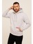 Üç Iplik Kapüşonlu Kanguru Cepli Sweatshirt Hoodie 4