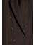 Kadın Kahverengi Basene Oturan Oversize Blazer 5