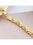 Kadın Bileklik V Model Bileklik Taşlı Vip Seri 14AYAR Gold 19 cm 3
