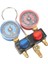 HS-M01 Soğutucu Teşhis Manifold Göstergesi G1/4 Durum Manometre Basınç Göstergesi Soğutma Araçları R22/R1234YF (Yurt Dışından) 3
