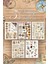 5 Sayfa Vintage Sticker Seti Planner Ajanda Bullet Journal Için Uygun Set 1
