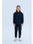 Kız Çocuk Şardonlu Dalgıç Kumaş Eşofman Takımı (Sweatshirt + Tayt) 1