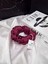 Çocuk Saten Toka - Asil Şarap – Tekli Lüks Lastik Model Scrunchie 1