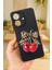 Realme Note 60 Uyumlu Kiraz Leopar Fiyonk Desenli Silikon Darbe Emici Rubber Kılıf 1
