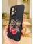 Realme Note 60 Uyumlu Kiraz Leopar Fiyonk Desenli Silikon Darbe Emici Rubber Kılıf 4