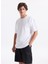 Yuvarlak Yaka Beyaz Erkek T-Shirt 261 Lcm 242002 Merıso Beyaz 1