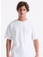 Yuvarlak Yaka Beyaz Erkek T-Shirt 261 Lcm 242002 Merıso Beyaz 2