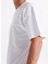Yuvarlak Yaka Beyaz Erkek T-Shirt 261 Lcm 242002 Merıso Beyaz 4