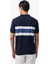 Erkek Lacivert Classic Fit Çizgili Triko 2