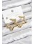 Pirinç Yıldız Model Gold Renk Kadın Küpe - TJ-BKP11012 1
