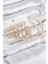 Pirinç Halka Model Gold Renk Kadın Set Küpe - TJ-BKP11047 1