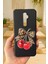 Xiaomi Redmi Note 8 Pro Uyumlu Kiraz Leopar Fiyonk Desenli Silikon Darbe Emici Rubber Kılıf 2