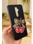 Xiaomi Redmi Note 8 Pro Uyumlu Kiraz Leopar Fiyonk Desenli Silikon Darbe Emici Rubber Kılıf 4