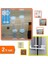 Çocuk Güvenlik Kilidi 2li + Bebek Çekmece ve Dolap Raylı Koruma Sistemi 2li Set - ZW5P6D 1
