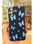Samsung Galaxy A04S Uyumlu Mavi Kelebek Desenli Silikon Darbe Emici Klasik Korumalı Rubber Kılıf 2
