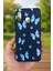 Samsung Galaxy A20 Uyumlu Mavi Kelebek Desenli Silikon Darbe Emici Klasik Korumalı Rubber Kılıf 2