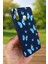 Samsung Galaxy A20 Uyumlu Mavi Kelebek Desenli Silikon Darbe Emici Klasik Korumalı Rubber Kılıf 4