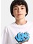 Baskılı Beyaz Erkek Çocuk T-Shirt VN000RDGWHT1-BY Vans Sk8 Ss 2