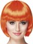 Turuncu Renk Parti Peruğu Küt Saç 1