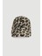 Leopar Desenli Şapka - Bej 1