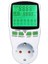Watt Metre Power Metre Fiş Elektrik Kullanım Monitörü, Güneş Sistemi/pv Sistemi Ab Fişi Için LCD Ekranlı Enerji Monitörü (Yurt Dışından) 1