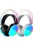 Kulak Üstü Kablosuz Bluetooth Kulaklık Unısex Renkli Işıklı Kulaklık - M085B973-N00085 2