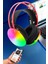 Kulak Üstü Kablosuz Bluetooth Kulaklık Unısex Renkli Işıklı Kulaklık - M085B973-N00085 4