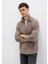 Yarı Fermuarlı Bej Sweatshirt 0S10483-70380 1