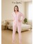 Kadın Pamuklu & Modal Kutulu 2 Adet Uzun Kol Gömlek Pijama Takımı (Modal Şort Hediyeli) 5