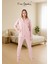 Kadın Pamuklu & Modal Kutulu 2 Adet Uzun Kol Gömlek Pijama Takımı (Modal Şort Hediyeli) 7