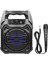 Karaoke Mikrofonlu Fm Radyolu Bluetooth Hoparlör Yüksek Ses Kaliteli - N582J374-M04582 5