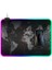 Ally Dünya Desenli Rgb LED Işıklı Oyuncu Mouse Pad 300*250*4MM-(1903) 1