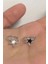 Siyah ve Beyaz Yıldız Tragus Küpe Seti 3