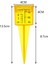 Yağmur Göstergesi Yeniden Kullanılabilir Açık Plastik Sprinkler Ölçüm Aracı 1.5 Inçlik Sprinkler Gauge Geniş Ağız (Yurt Dışından) 4