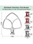 4.5-5qt Eğimli Kafa Standı Mikser Aksesuarları Için Karıştırma Kabı + Boşaltma Koruyucu Kapak + Düz Karıştırıcı Eki (Yurt Dışından) 4