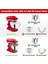 Kitchenaid 4.5-5 Quart Eğimli Başlıklı Stand Mikserler Için, Güvenli Dökme Kalkanı ve Mikser Kase Kapakları Mikser Sıçrama Koruma Kapakları (Yurt Dışından) 4